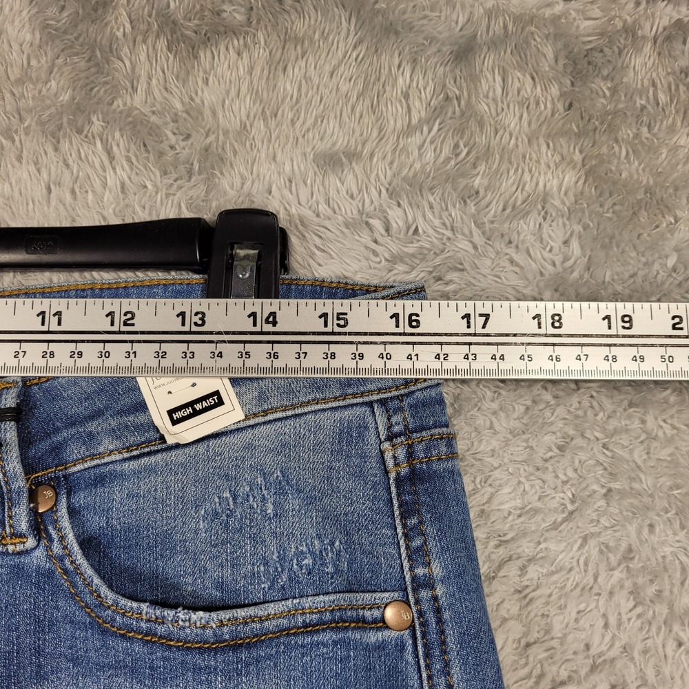 Judy Blue Skinny Jeans Women Size 13/31 Medium Blue Tummy Control - Picture 3 of 13